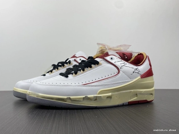Cheap Red Low DJ4375-106 Off-White SP Jordan White Retro 2 0814
